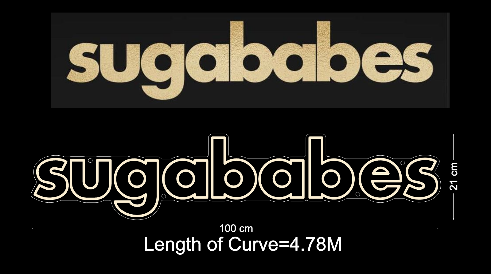 Custom Neon: Sugarbabes