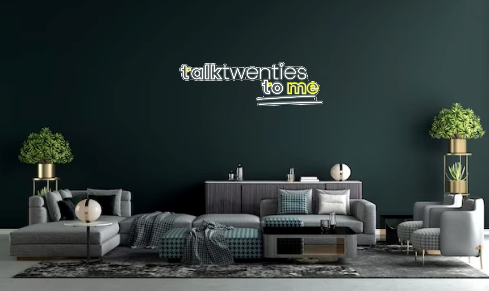 Custom Neon: Talk Twenties