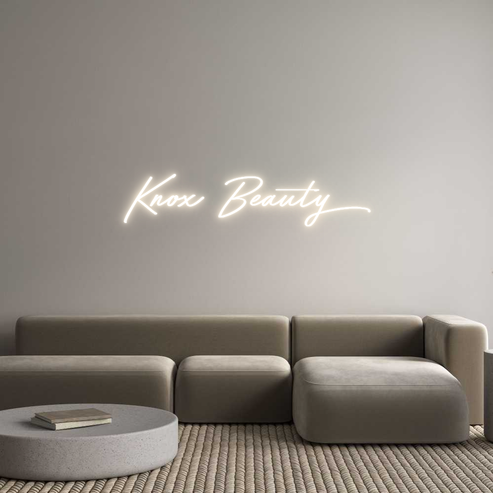 Custom Neon: Knox Beauty