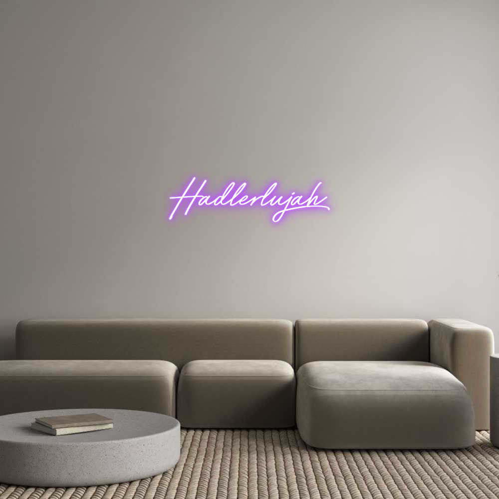 Custom Neon: Hadlerlujah