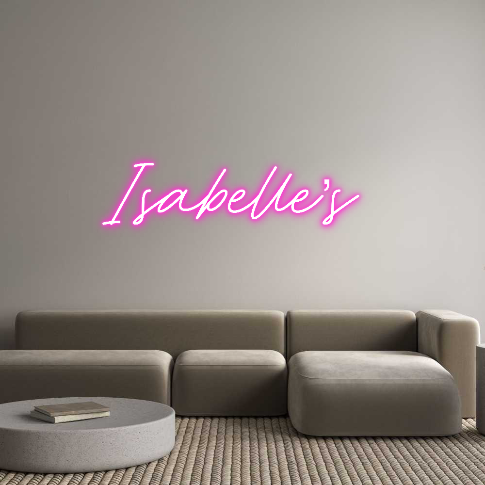 Custom Neon: Isabelle’s