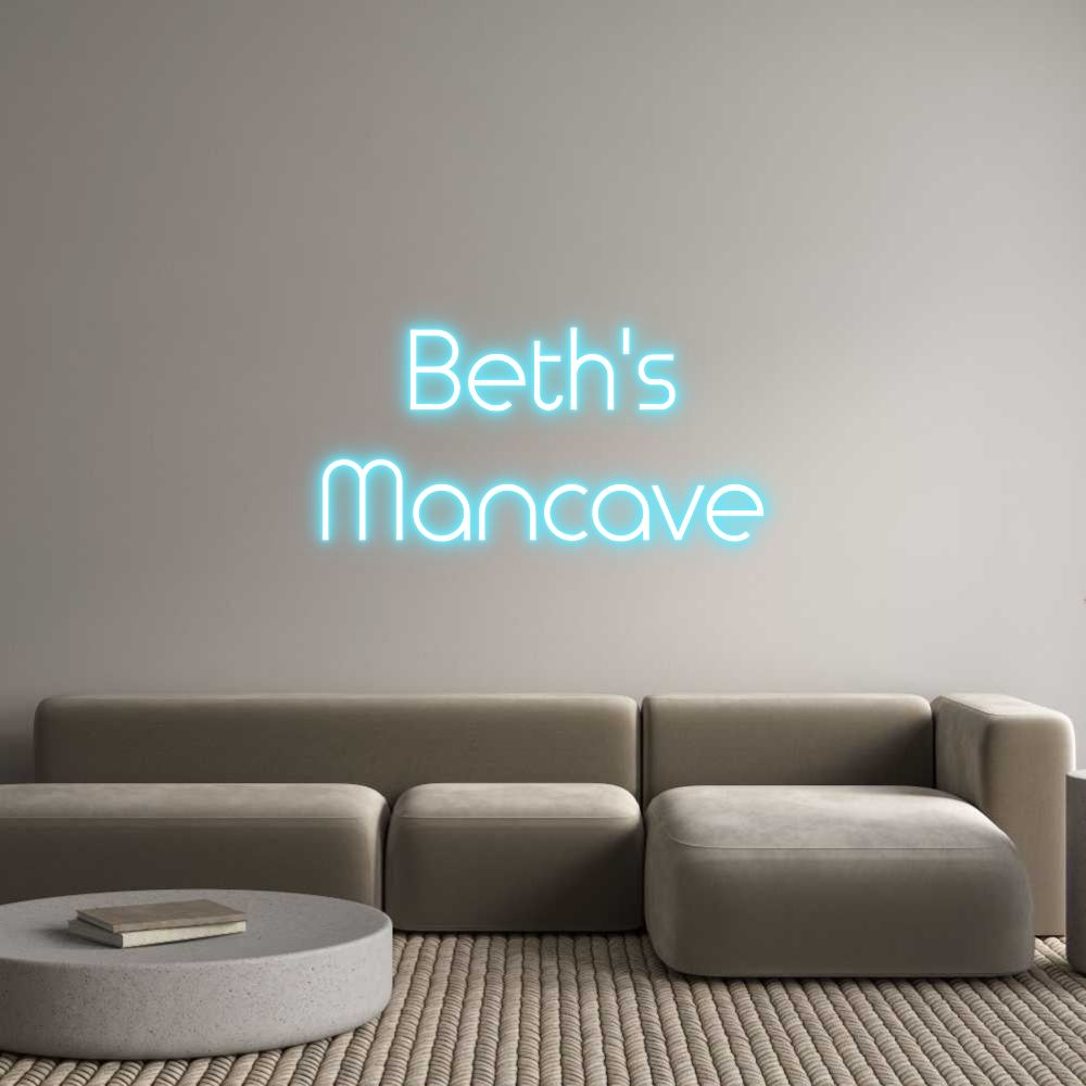 Custom Neon: Beth's
Manc...
