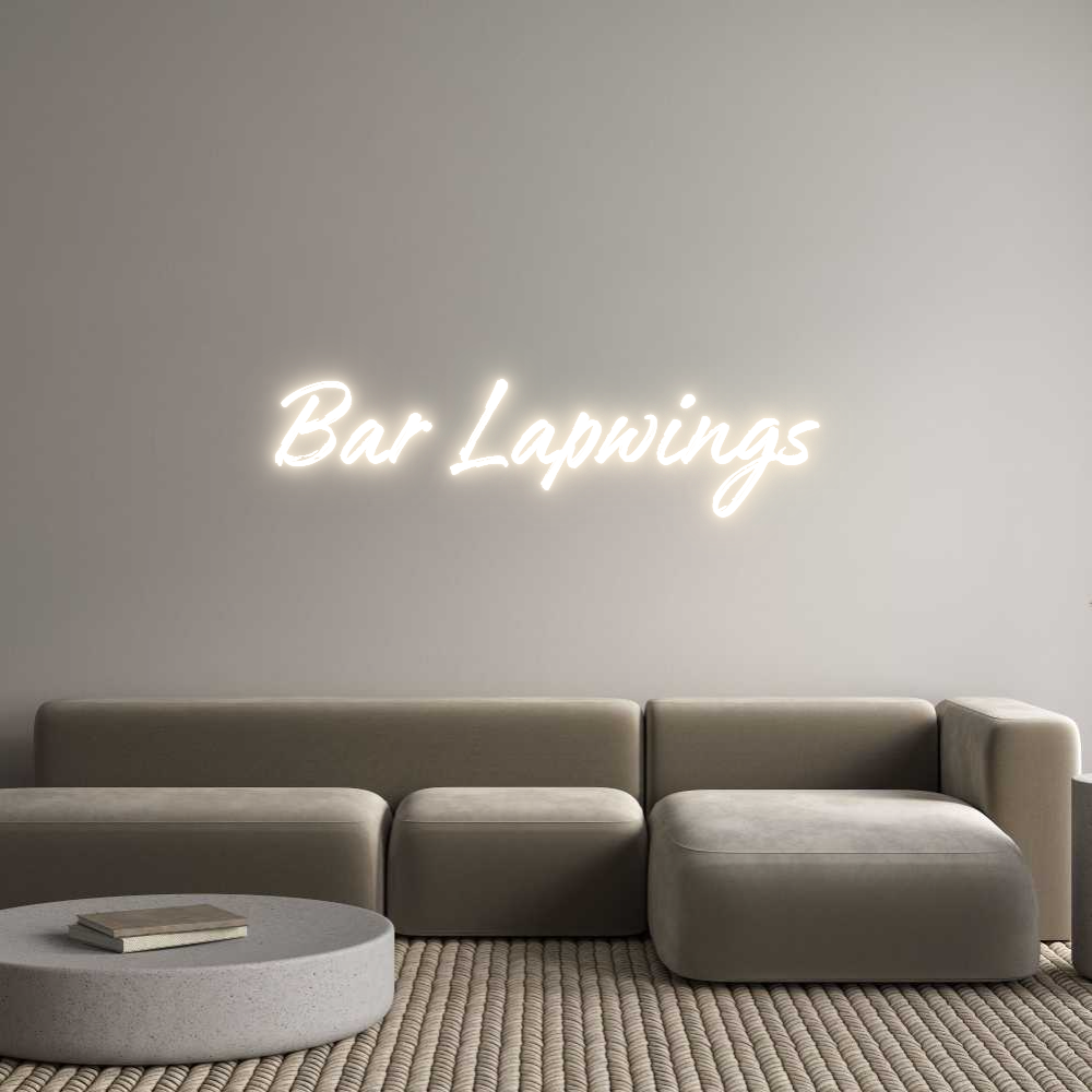 Custom Neon: Bar Lapwings