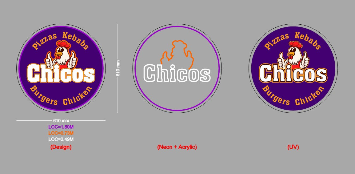 Custom Sign: Chicos