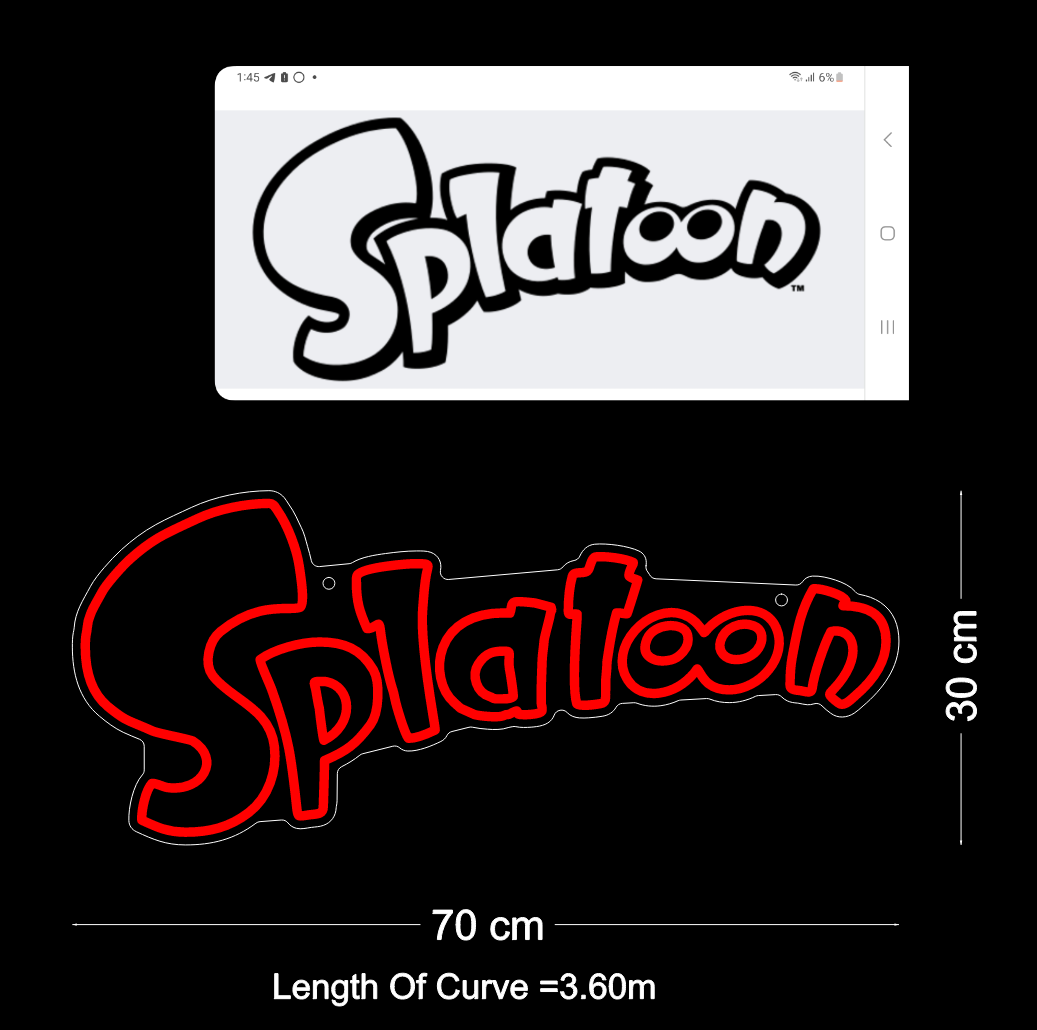 Custom Neon: Splatoon