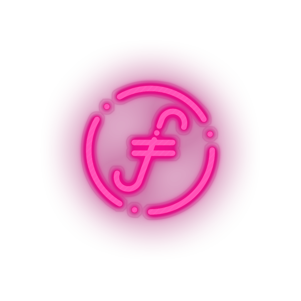 pink 226_fair_coin_coin_crypto_crypto_currency led neon factory