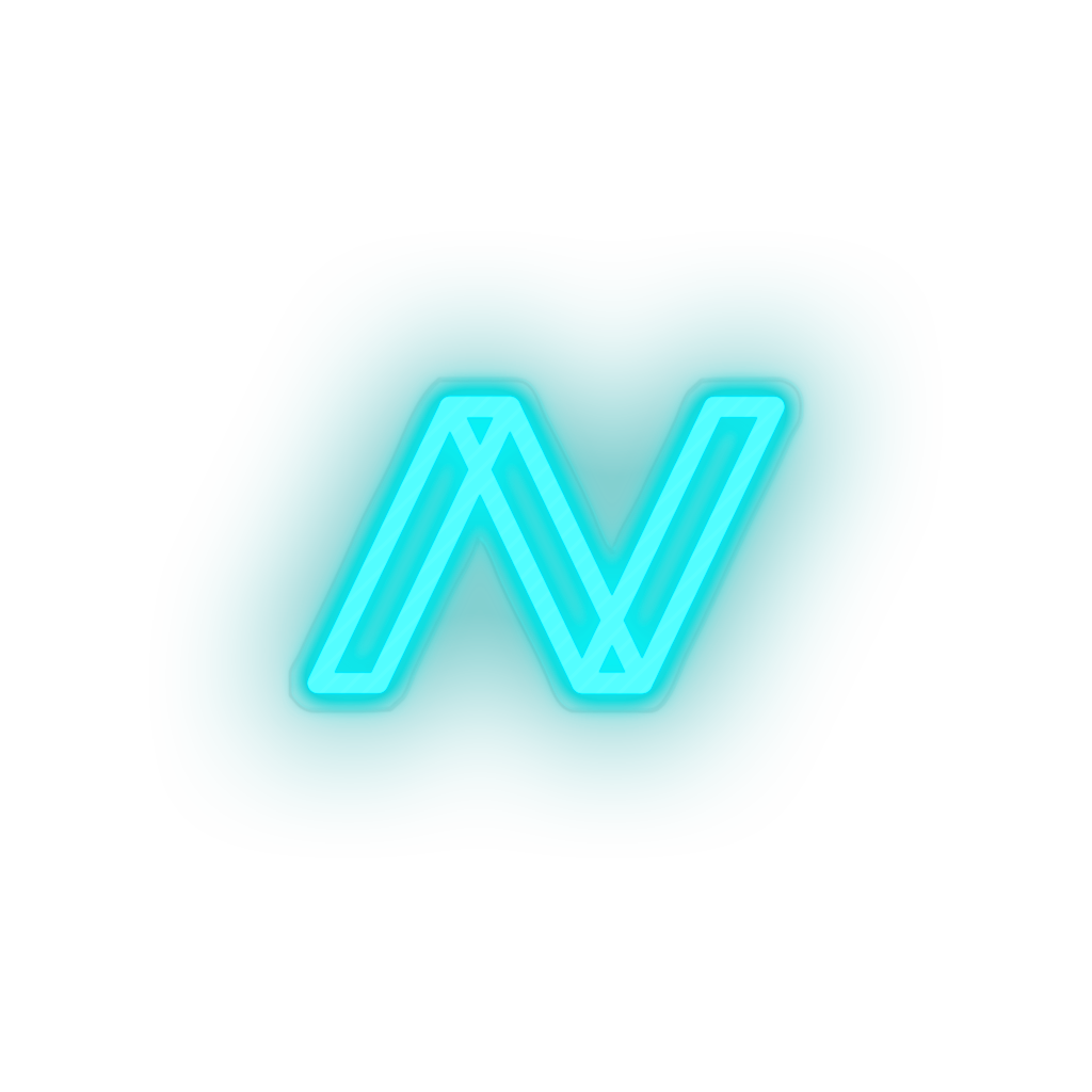 ice_blue 241_nav_coin_crypto_crypto_currency led neon factory
