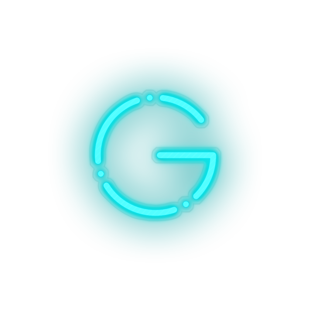 ice_blue 248_gulden_coin_crypto_crypto_currency led neon factory
