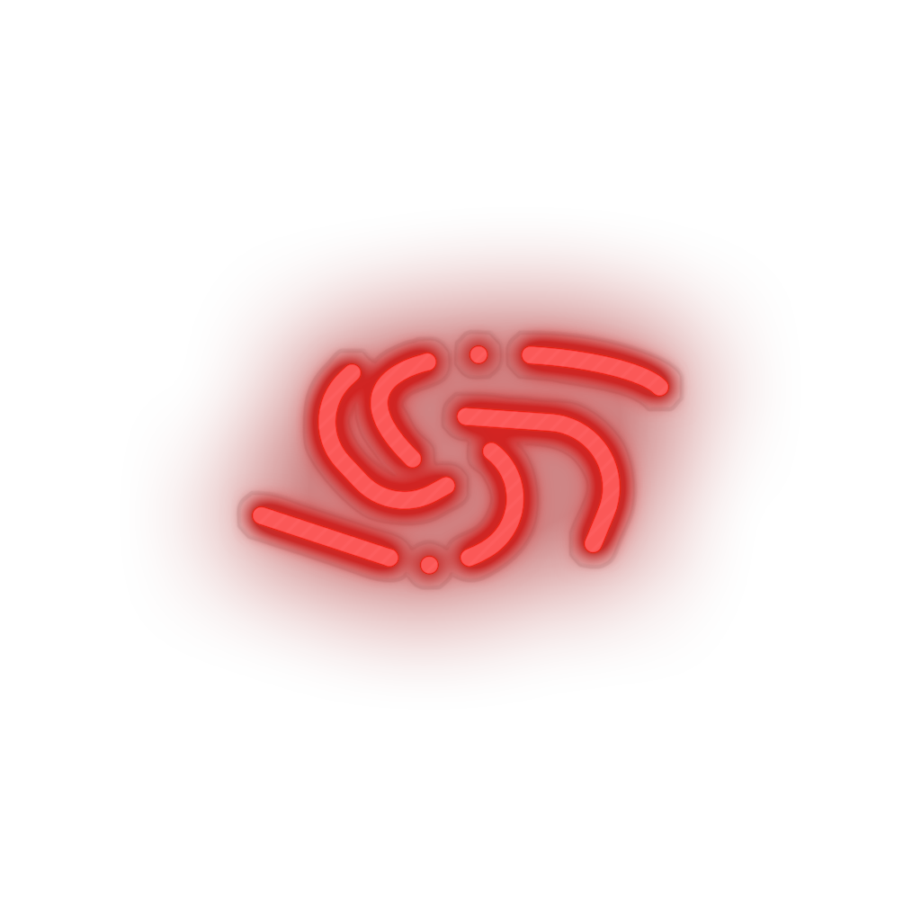 red 266_syscoin_coin_crypto_crypto_currency led neon factory