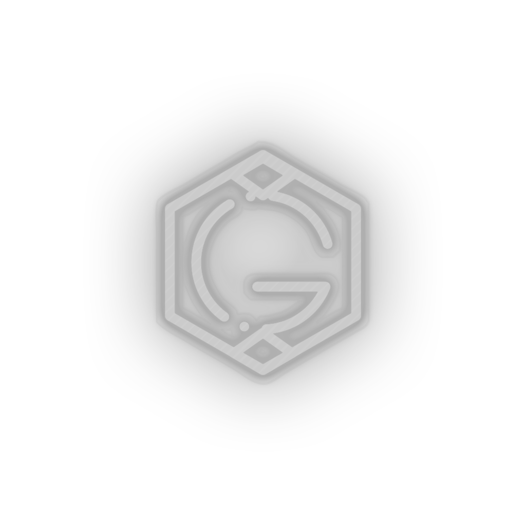 white 268_grid_coin_coin_crypto_crypto_currency led neon factory
