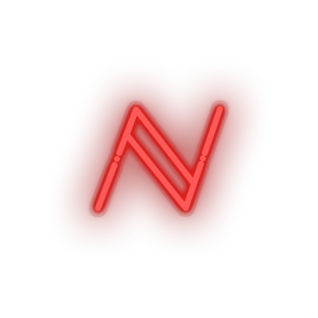 red 276_name_coin_blockchain_cryptocurrency_currency led neon factory