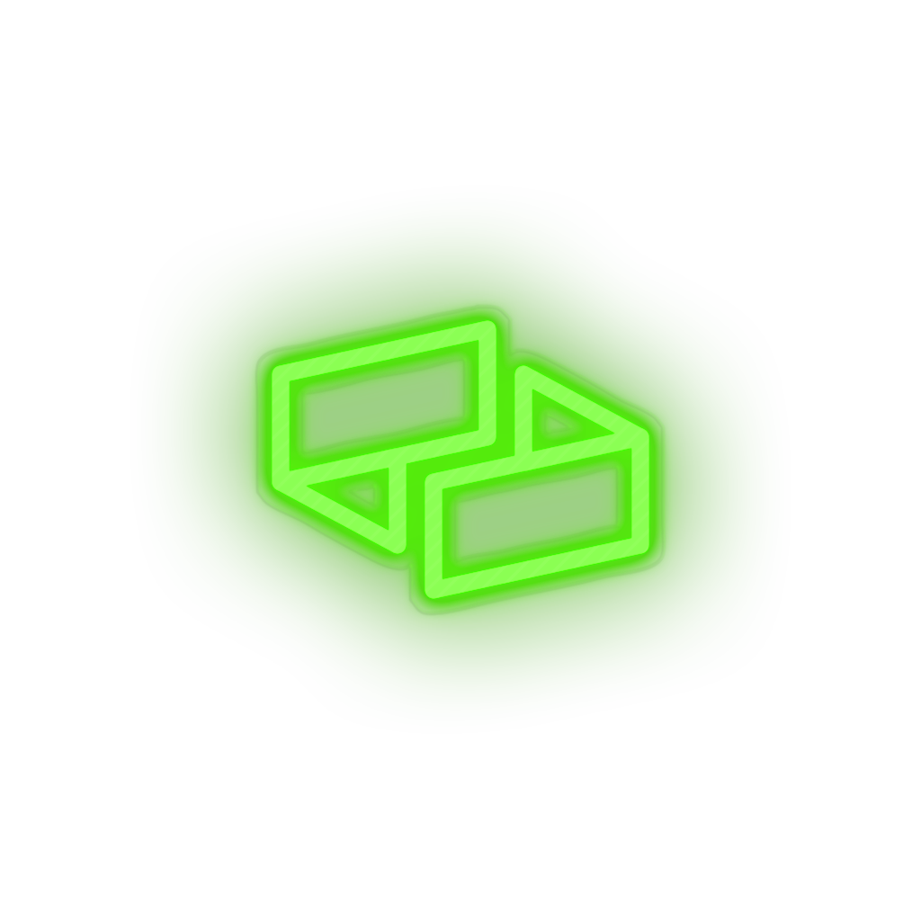 green 281_ubiq_coin_crypto_crypto_currency led neon factory