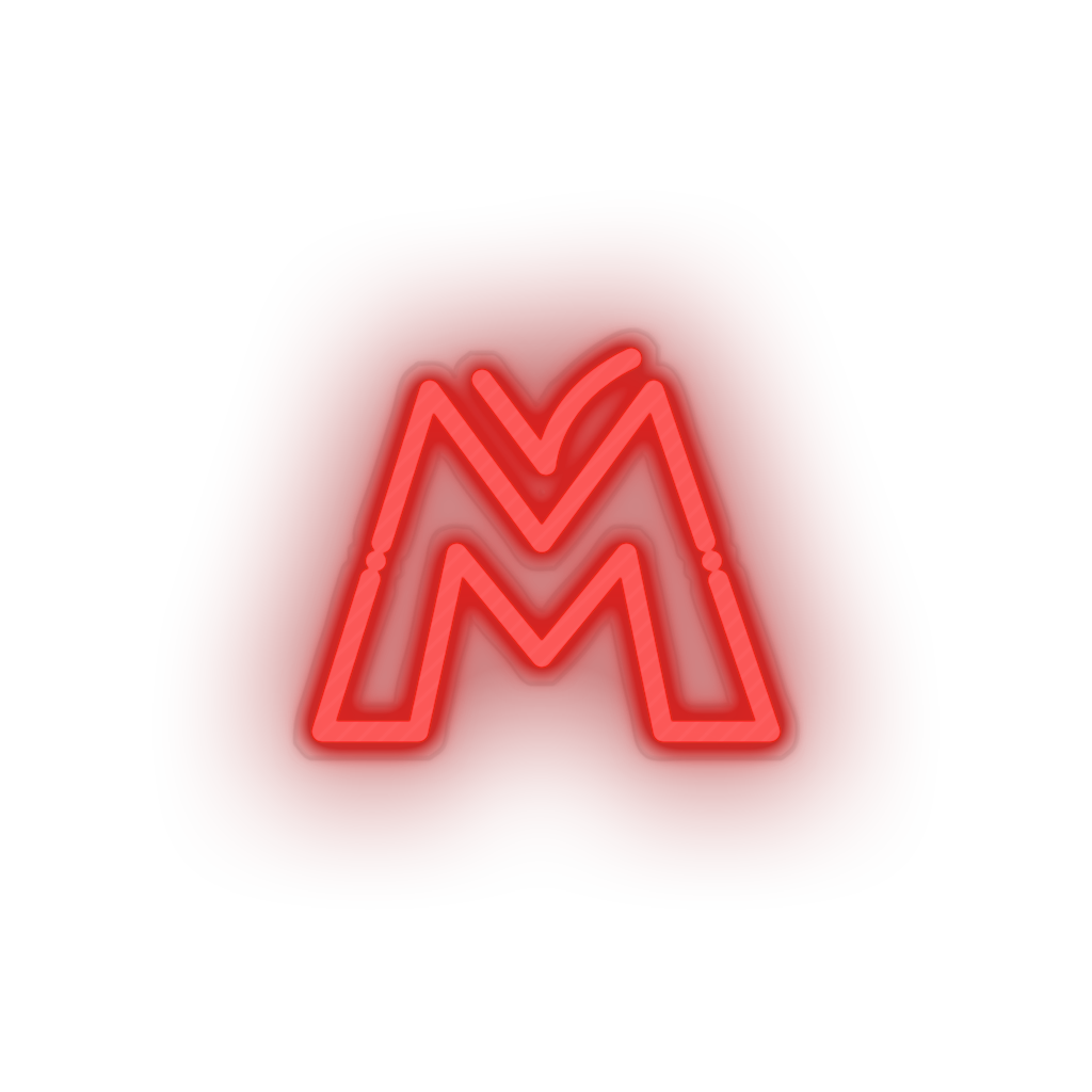 red 285_monetary_unit_coin_crypto_crypto_currency led neon factory