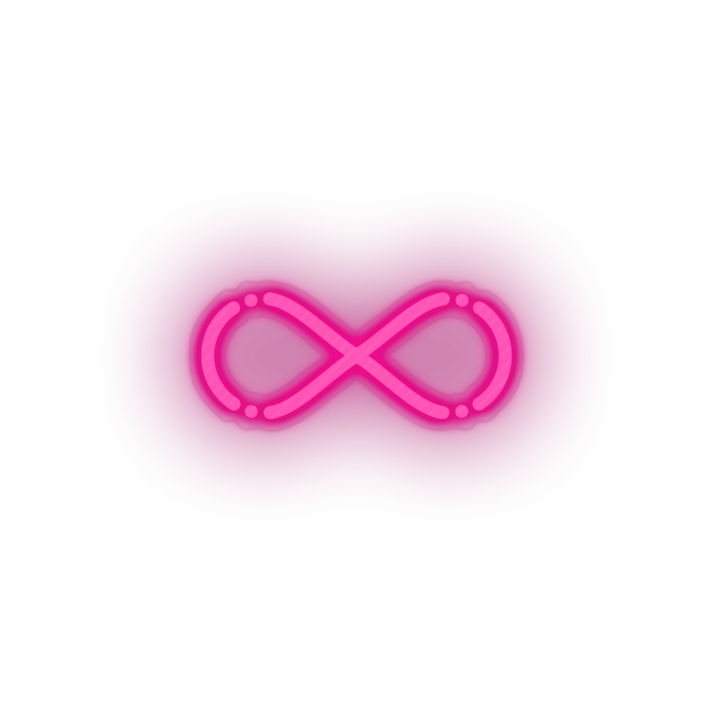 pink 286_infinite_coin_blockchain_crypto_cryptocurrency_currency led neon factory
