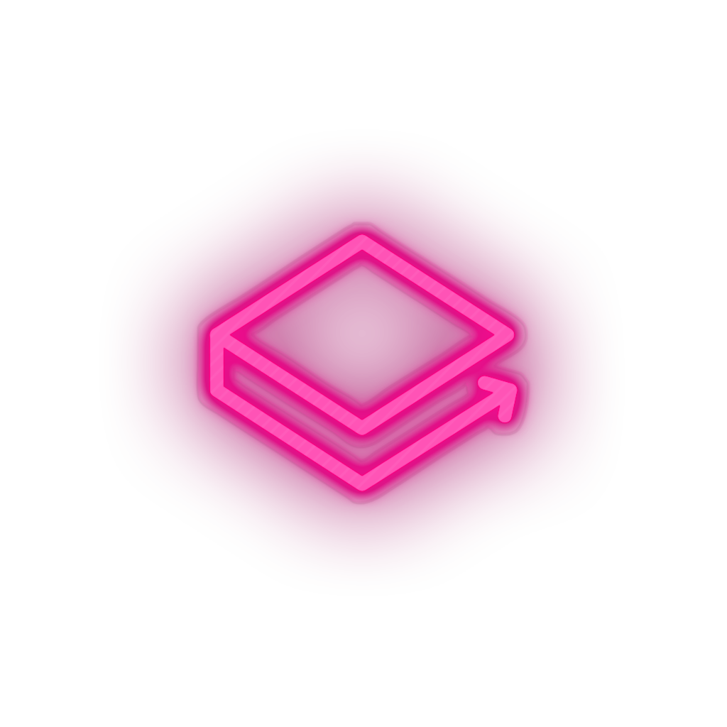 pink 293_coin_crypto_crypto_currency_lbry_credits led neon factory