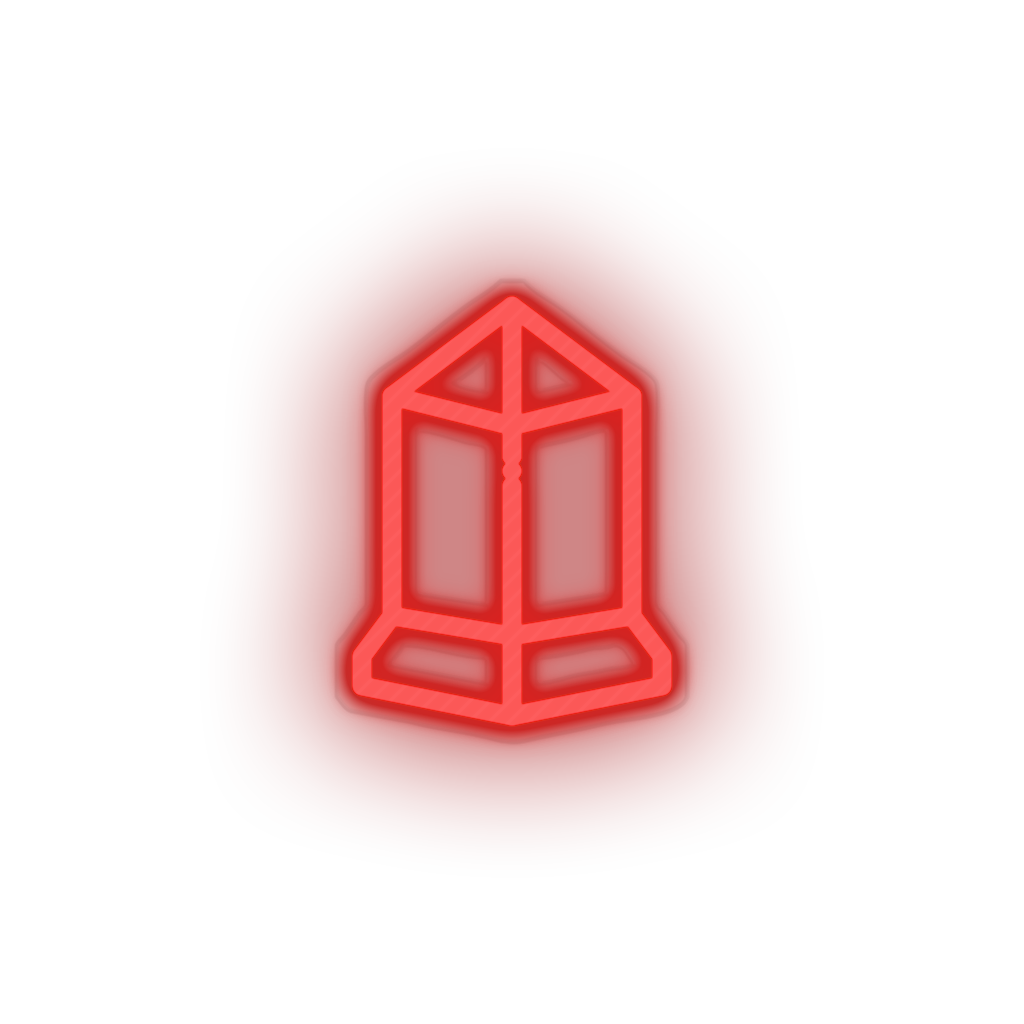 red 297_lisk_coin_crypto_crypto_currency led neon factory