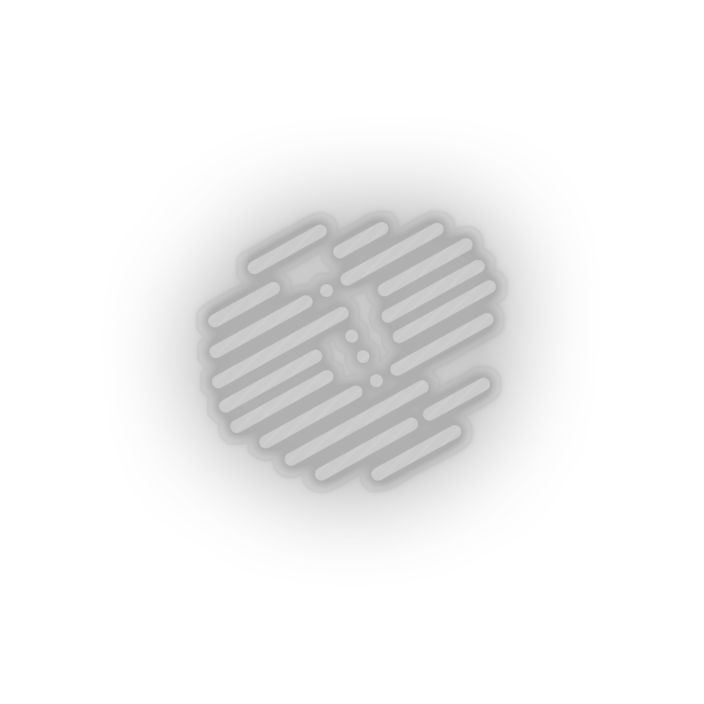 white 299_factom_coin_crypto_crypto_currency led neon factory