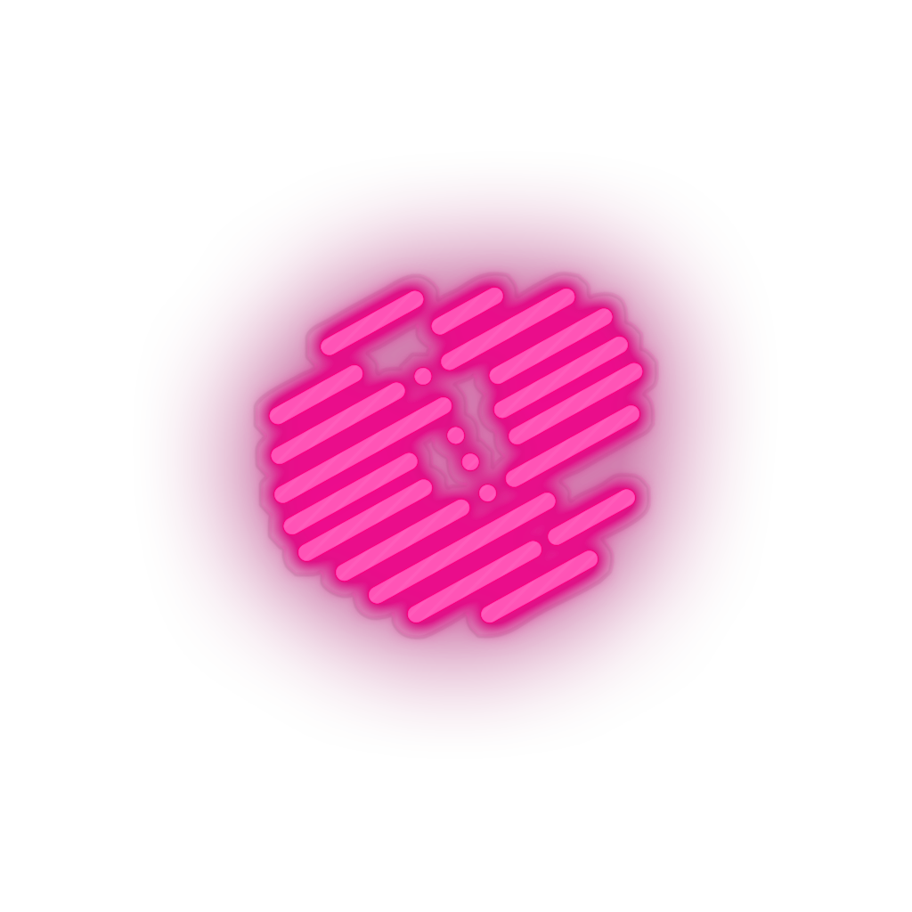 pink 299_factom_coin_crypto_crypto_currency led neon factory