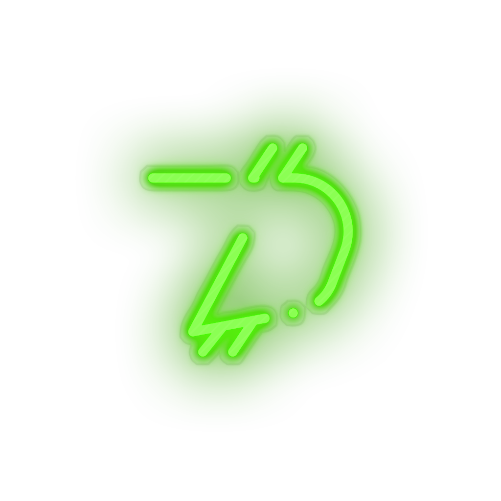 green 304_digibyte_coin_crypto_crypto_currency led neon factory