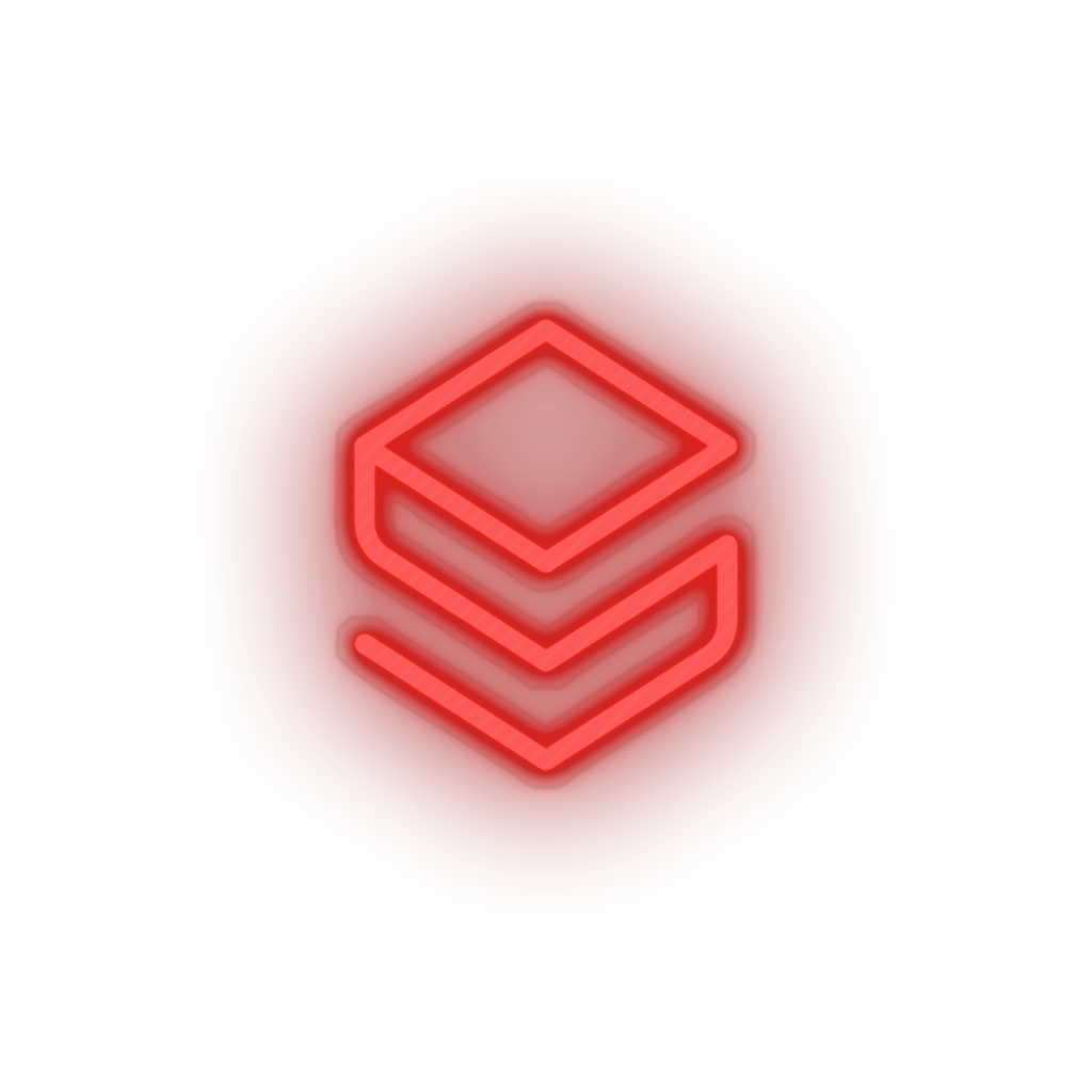 red 325_stratis_coin_crypto_crypto_currency led neon factory