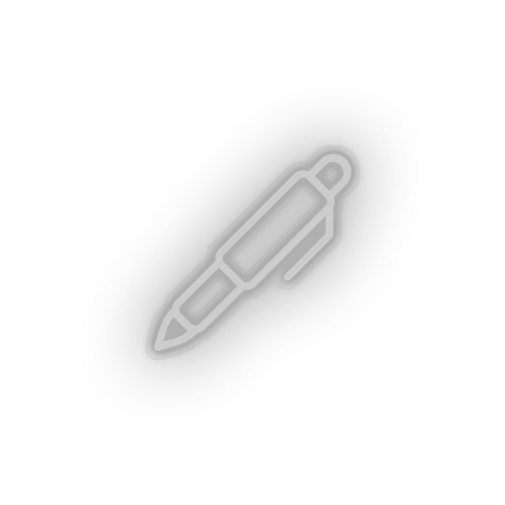 Pen Back to school edit education pen student study write Neon led factory