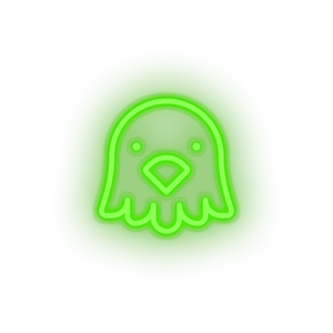 bird Animal bird cartoon fauna herbivore pet zoo Neon led factory