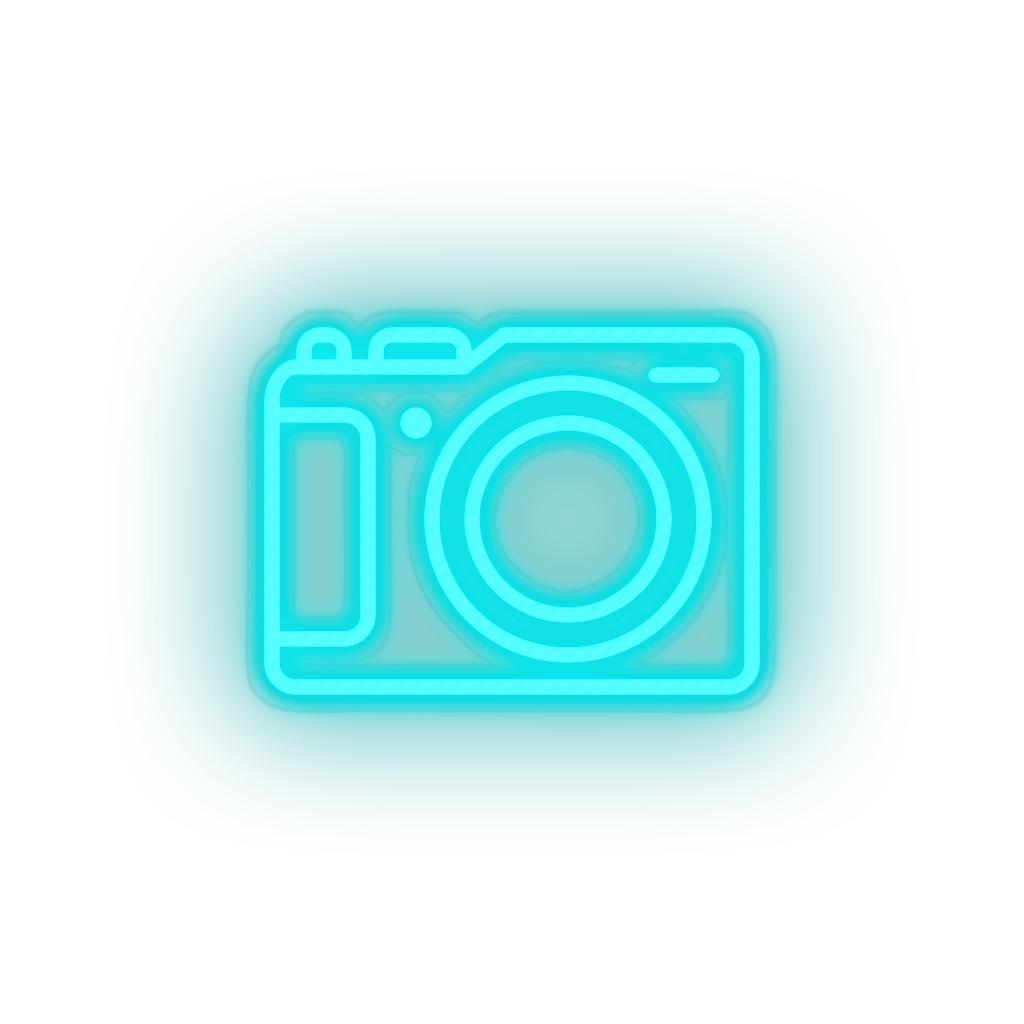ice_blue camera led camera holiday photo shot tourism travel vacation neon factory