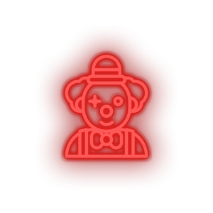 clown Amusement carnival circus clown funny joker parade Neon led factory