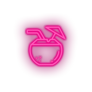 coconut tree Beach coconut tree holiday palm tree recreation summer vacation Neon led factory