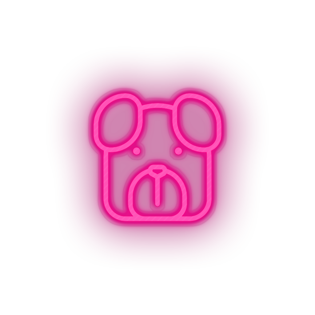 dog Animal carnivore cartoon dog house pet pet zoo Neon led factory