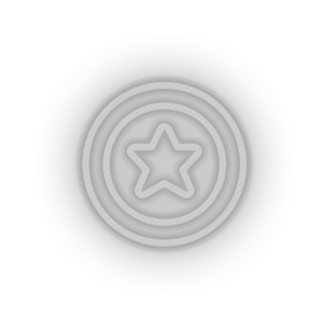 famous character star badge Neon led factory