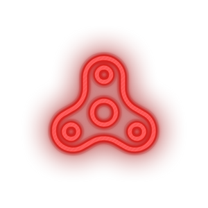 fidget spinner toys children family toy child kid baby play Neon led factory