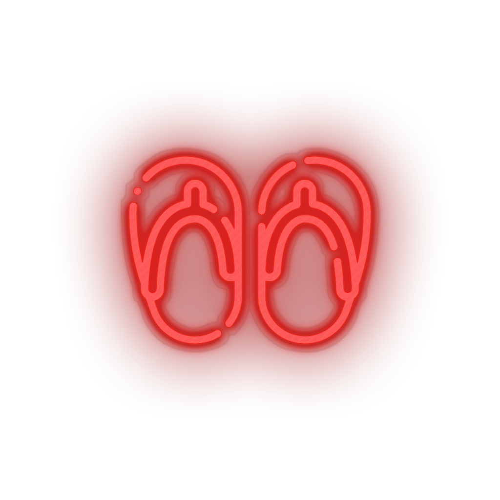 flip flops Beach flip flop holiday sandals slippers summer vacation Neon led factory