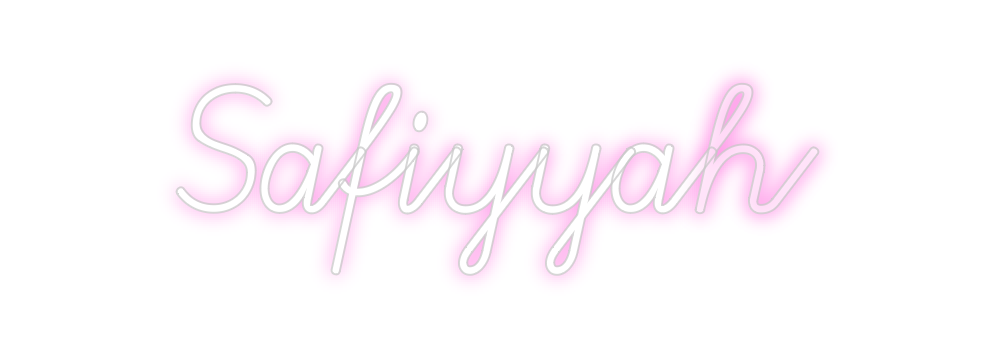 Custom Neon: Safiyyah