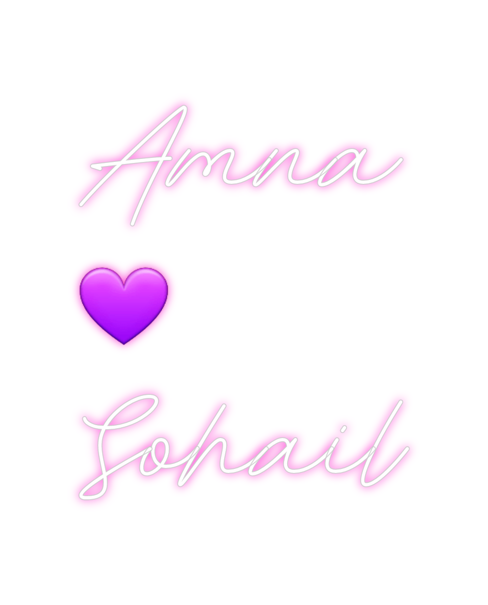Custom Neon: Amna
š
Sohail