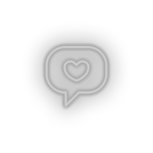 i love you Bubble heart i love you love relationship romance valentine day Neon led factory