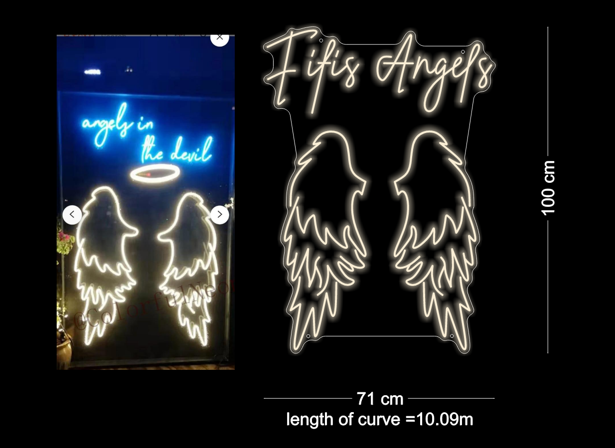 Custom Neon: Fifis angles + Fifis hair