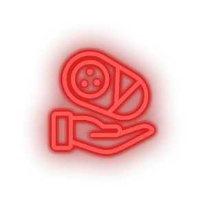 infant hold family children newborn hand child kid baby Neon led factory