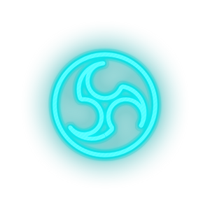 obs video game logo Neon led factory