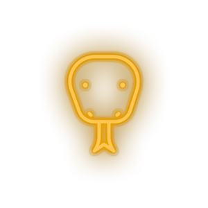 snake Animal carnivore cartoon fauna snake viper zoo Neon led factory