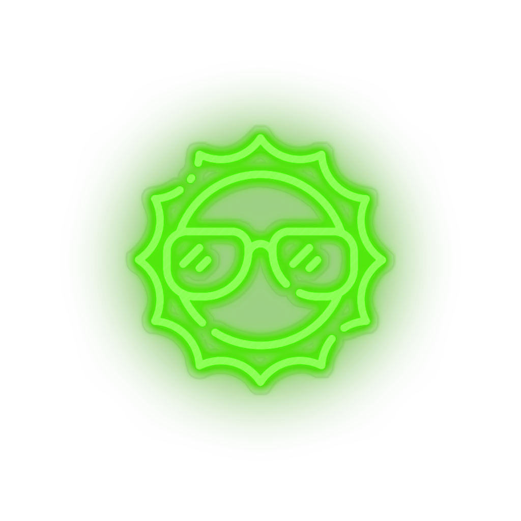 sun glass Beach eye glass fashion holiday summer sunglass vacation Neon led factory