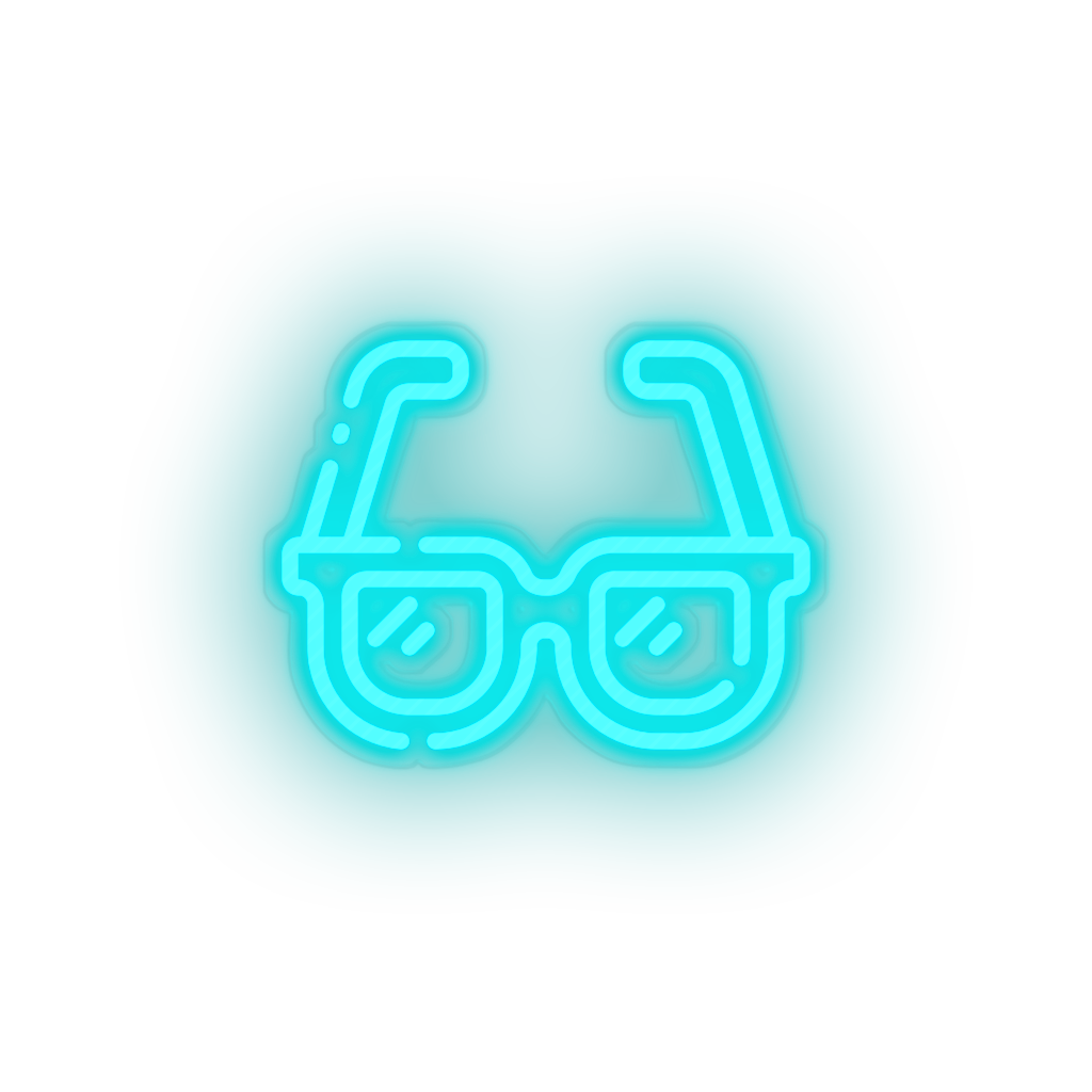 ice_blue sun_glass led beach eye glass fashion holiday summer sunglass vacation neon factory