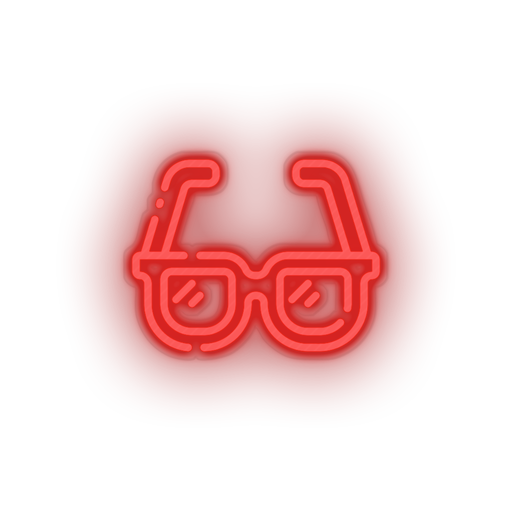 red sun_glass led beach eye glass fashion holiday summer sunglass vacation neon factory