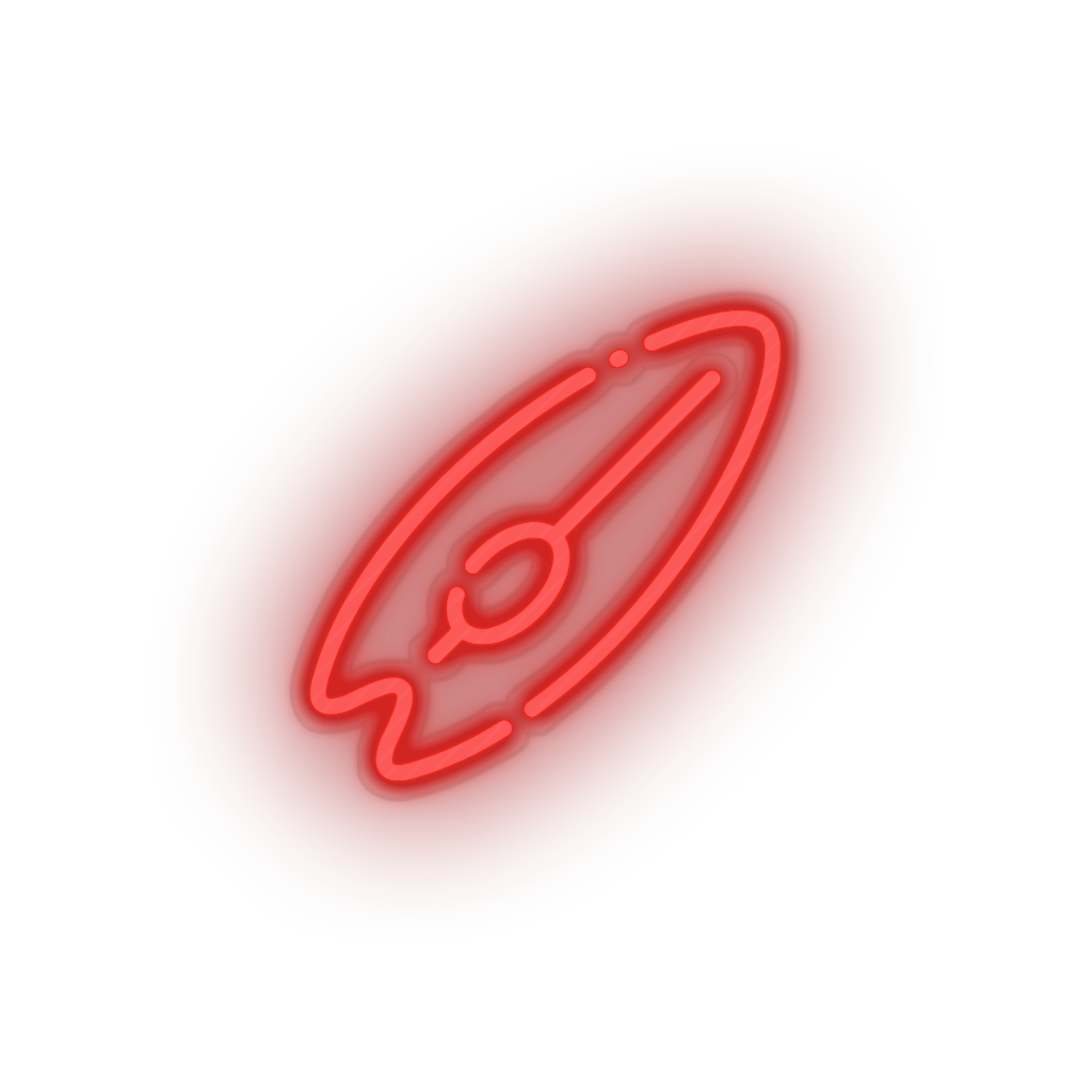 red surf led beach holiday summer surf surfboard surfing vacation neon factory