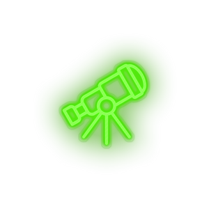 telescope Adventure astronomy observation outer space space telescope view Neon led factory