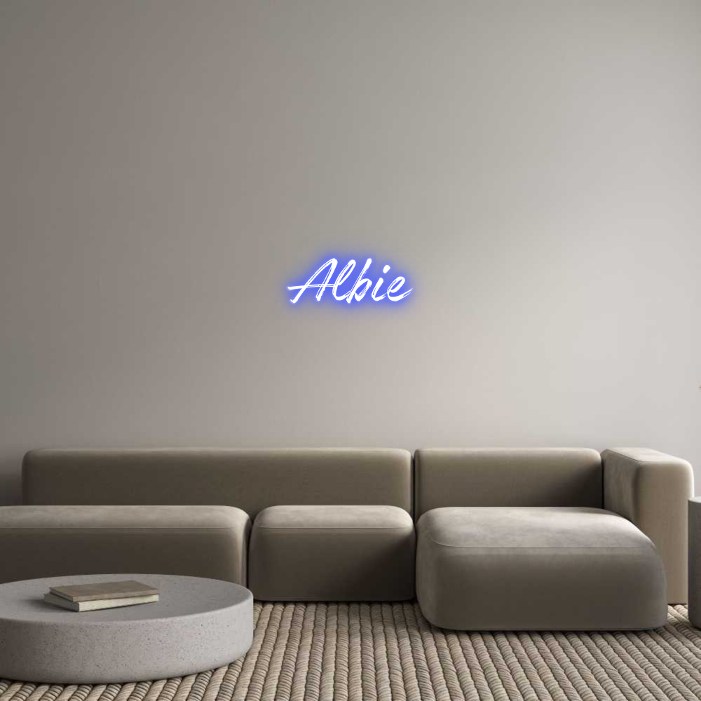 Custom Neon: Albie