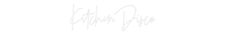 Custom Neon: Kitchen Disco