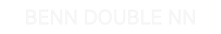 Custom Neon: BENN DOUBLE NN