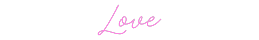 Custom Neon: Love