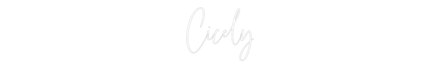Custom Neon: Cicely